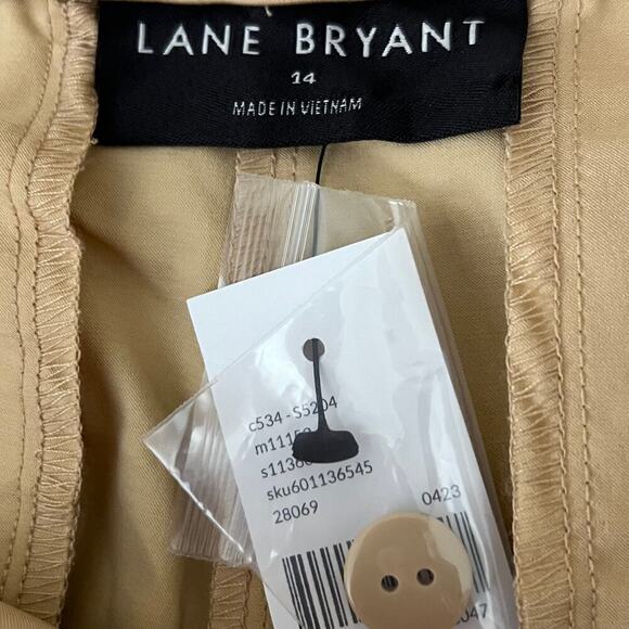 Lane Bryant High Waist Tan Shorts - Picture 5 of 7